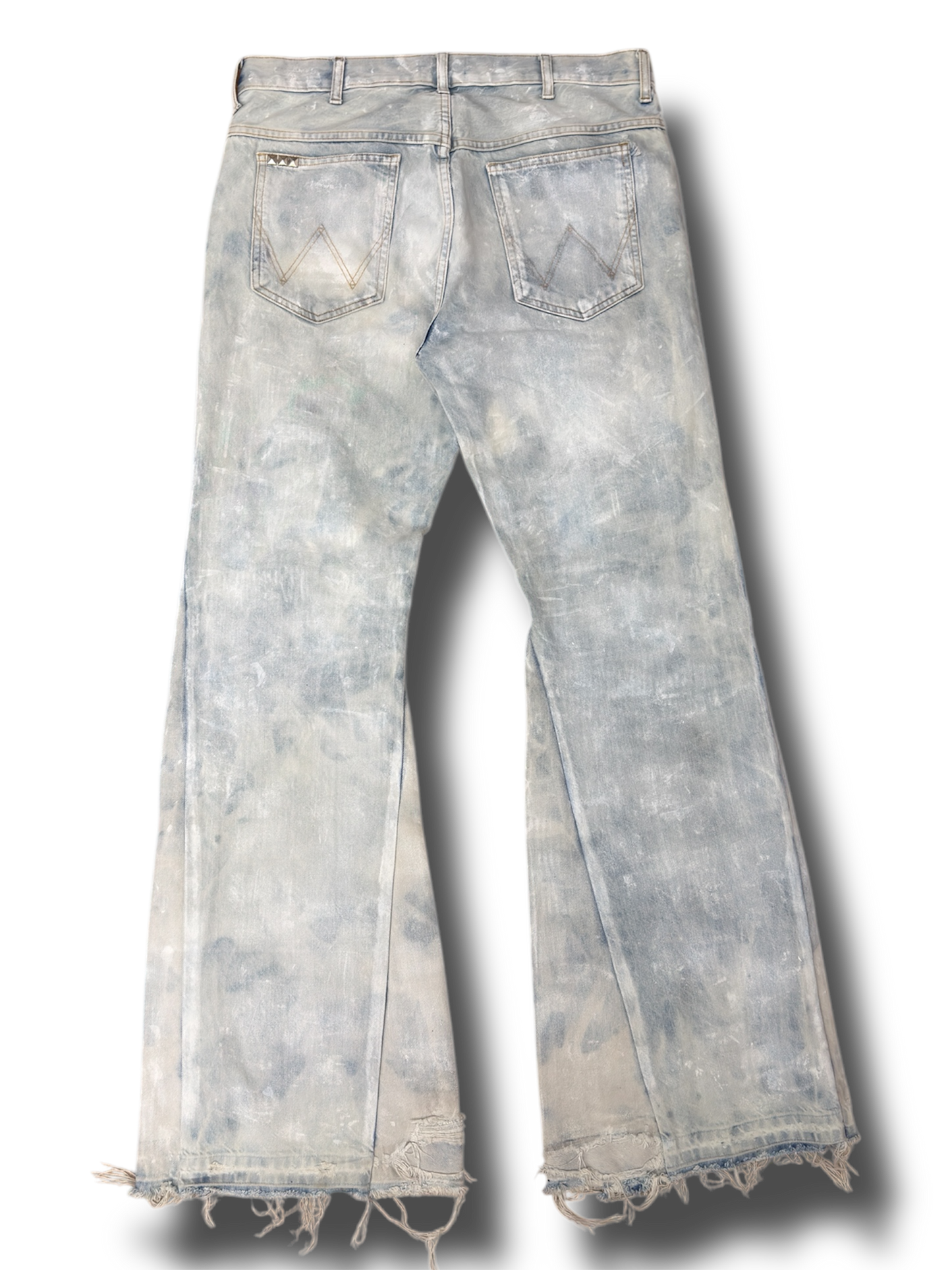 White Flared Denim