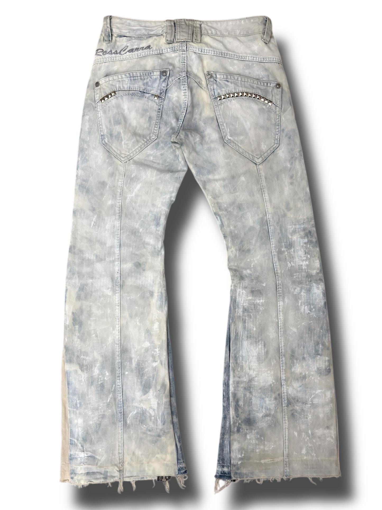 White Flared Denim