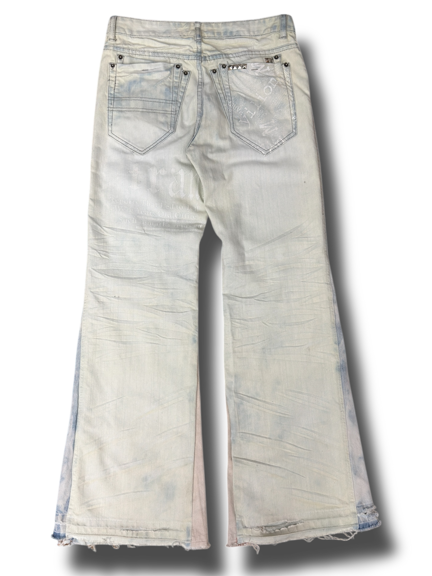 White Flared Denim
